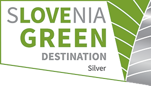 Srebrni znak Slovenia Green Destination

